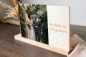 Preview: Holzbild No.06 – quadratisches Foto auf Birkenholz mit UV-Druck & Lasergravur