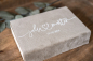 Preview: Holzbox No.112 mit Deckel aus Samt individuell | Gravur oder UV-Druck