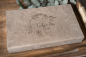 Preview: Holzbox No.113 mit Deckel aus Kunstleder antik individuell | Gravur oder UV-Druck