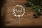 Preview: Cake Topper No.21- Kranz mit Name