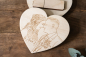 Preview: Set No.17 - USB-Stick mit Holzbox in Herzform – personalisiert mit Name