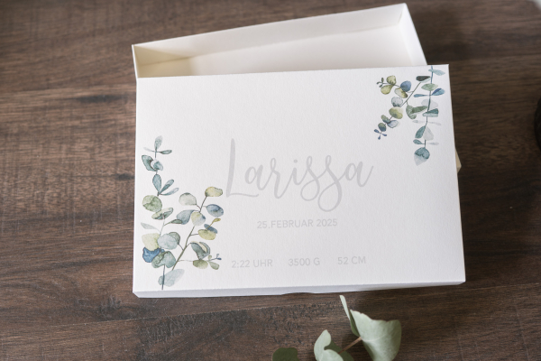 Fotoschachtel No.71 mit/ohne USB Fach -personalisiert-