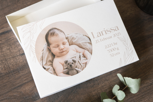 Fotoschachtel No.72 mit/ohne USB Fach -personalisiert-