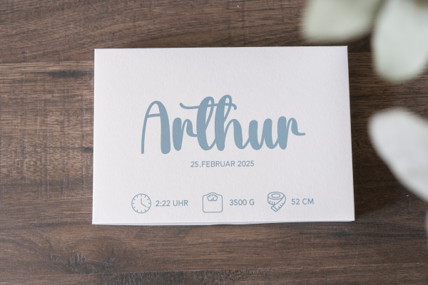 Fotoschachtel No. 70 mit/ohne USB Fach -personalisiert-
