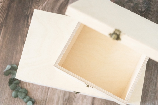 Holzbox zum selber gestalten