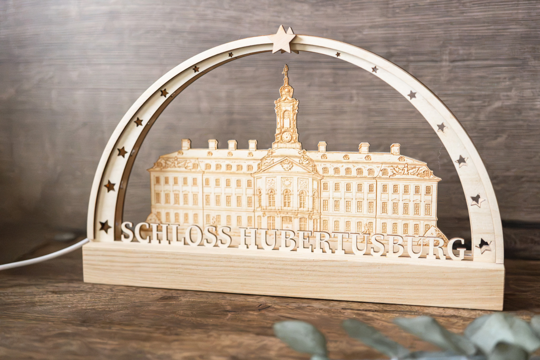 Schwibbogen "Schloss Hubertusburg"