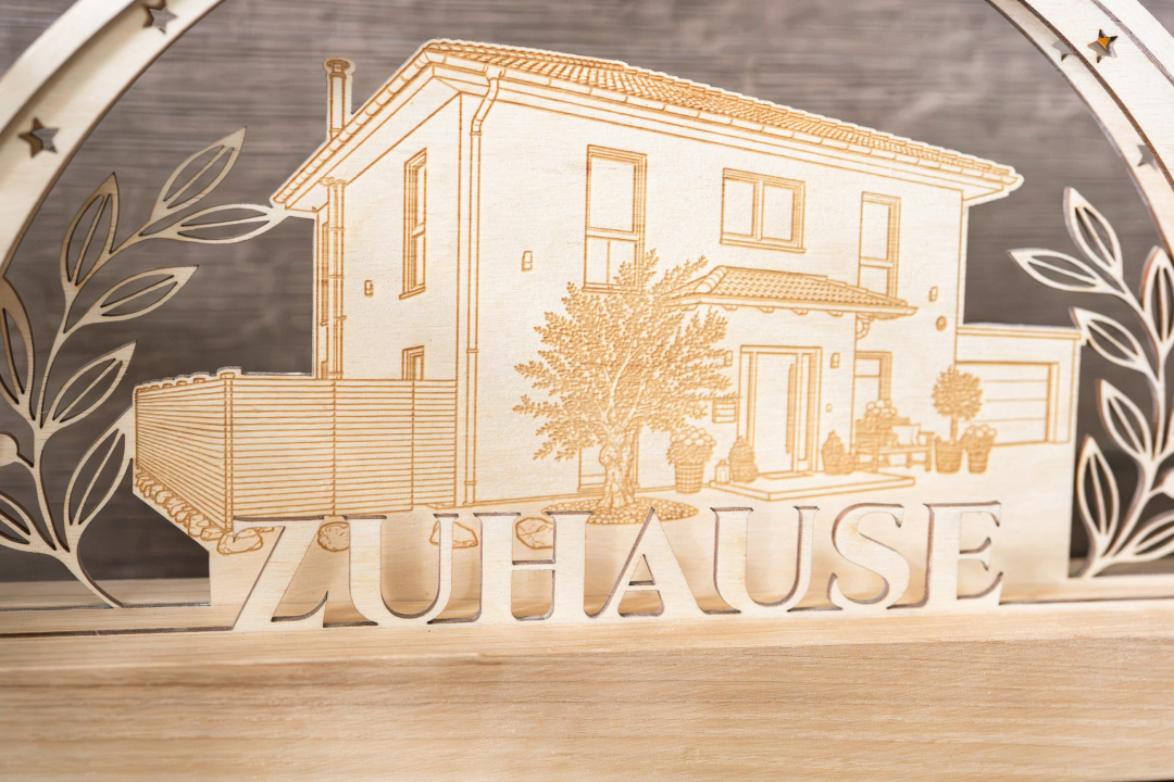 Preview: Schwibbogen "zuHause"