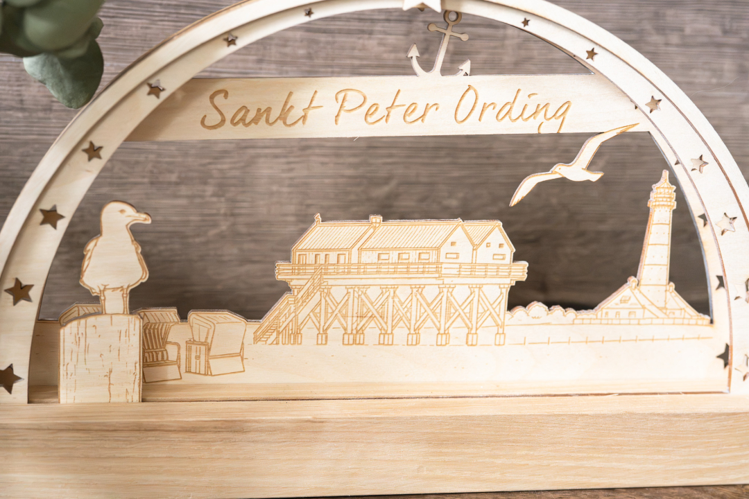 Preview: Schwibbogen "Sankt Peter Ording"