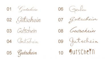 Gutschein Verpackung No.03