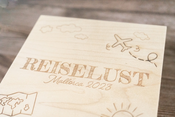Holzbox "Reiselust"