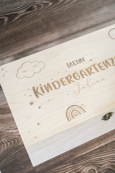 Holzbox "Meine Kindergartenzeit"