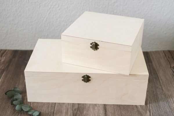 Holzbox zum selber gestalten