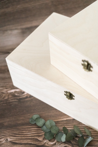 Holzbox "Schatztruhe" Pirat - personalisiert