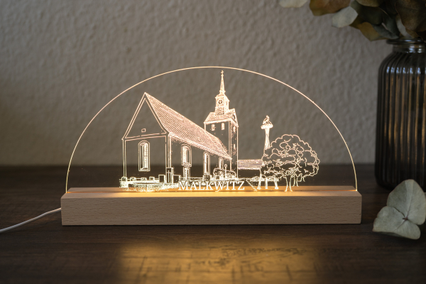 Lampe Kirche Malkwitz