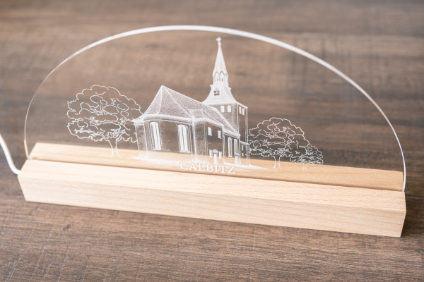Lampe Kirche Calbitz