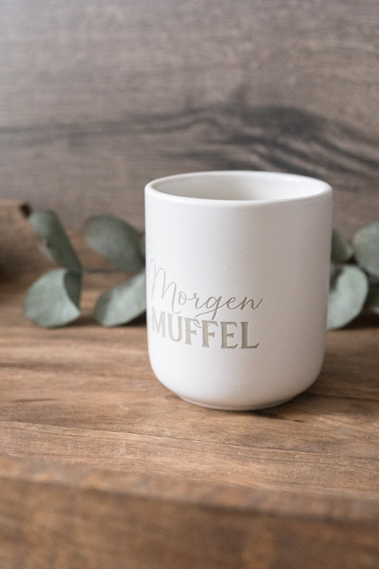 Keramikbecher „Morgenmuffel“